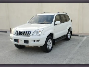 Toyota  Prado  GX  2003  Automatic  310,000 Km  4 Cylinder  Four Wheel Drive (4WD)  SUV  White