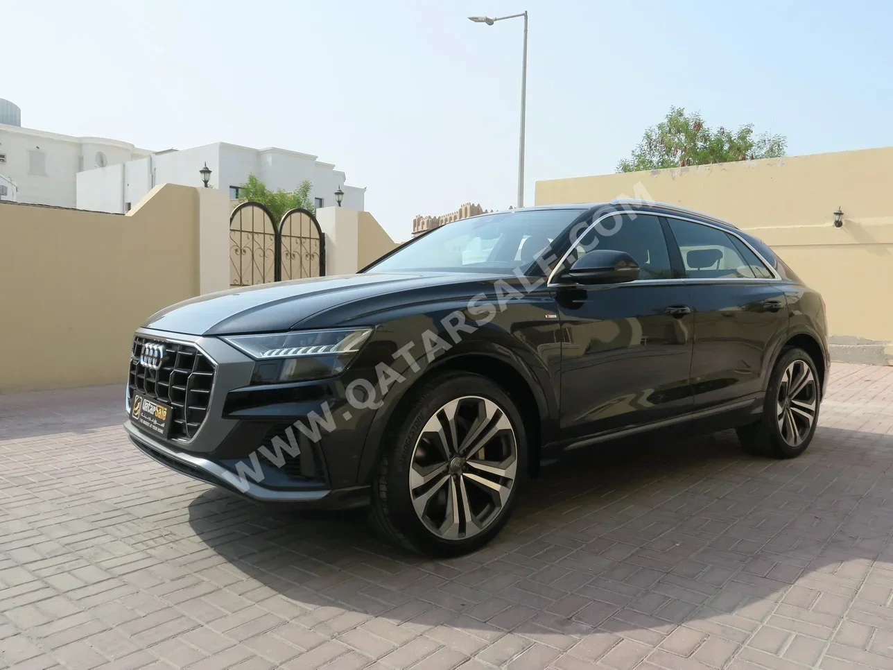 Audi  Q8  S-Line  2020  Automatic  29,000 Km  6 Cylinder  All Wheel Drive (AWD)  SUV  Black  With Warranty