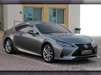 Lexus  RC  350  2018  Automatic  18,000 Km  6 Cylinder  Rear Wheel Drive (RWD)  Coupe / Sport  Gray