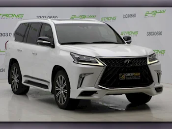 Lexus  LX  570  2018  Automatic  114,000 Km  8 Cylinder  Four Wheel Drive (4WD)  SUV  Pearl