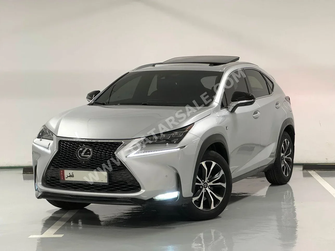  Lexus  NX  200t F Sport  2015  Automatic  113,000 Km  4 Cylinder  All Wheel Drive (AWD)  SUV  Silver  With Warranty