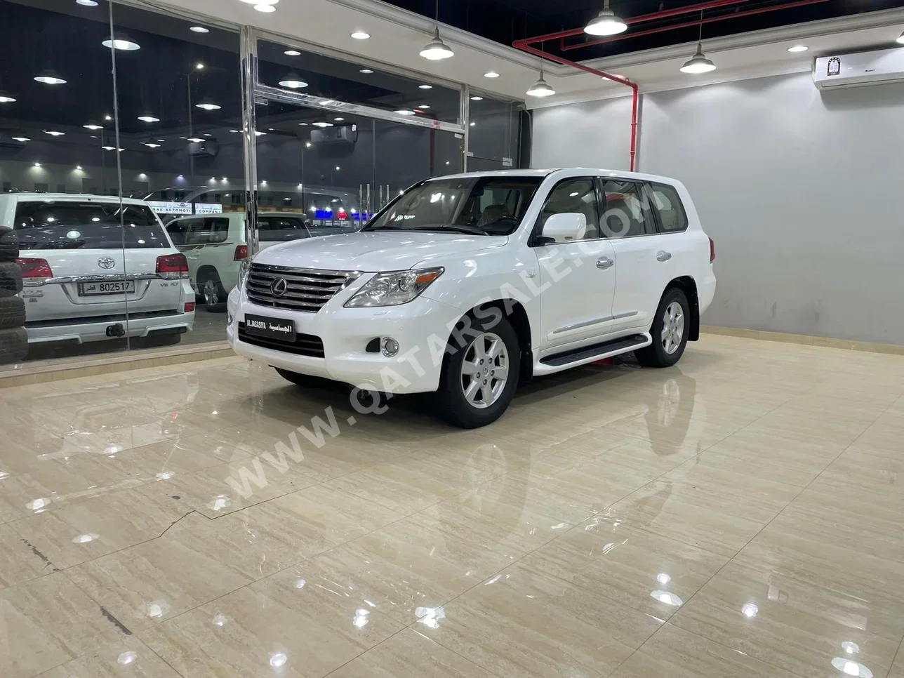 Lexus  LX  570  2009  Automatic  491,000 Km  8 Cylinder  Four Wheel Drive (4WD)  SUV  White