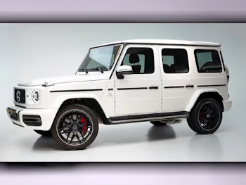 Mercedes-Benz  G-Class  63 AMG  2020  Automatic  28٬000 Km  8 Cylinder  Four Wheel Drive (4WD)  SUV  White