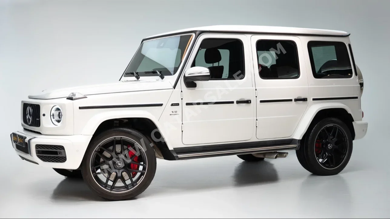 Mercedes-Benz  G-Class  63 AMG  2020  Automatic  28٬000 Km  8 Cylinder  Four Wheel Drive (4WD)  SUV  White