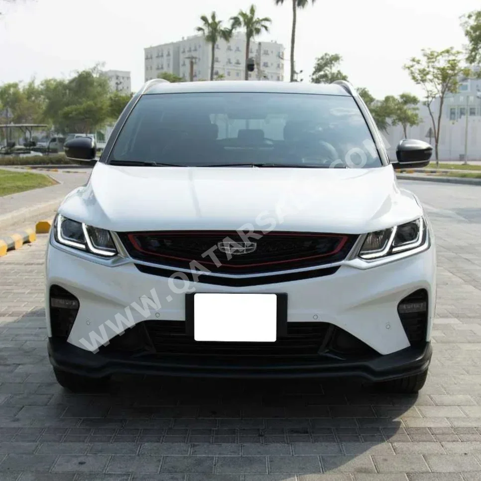 Geely Coolray White 2022 For Sale in QAR