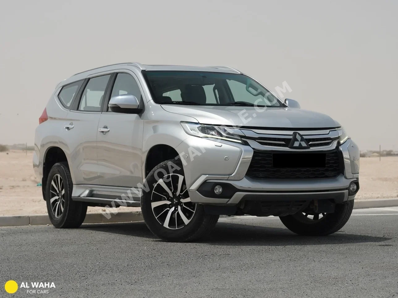 Mitsubishi  Pajero  Montero Sport  2019  Automatic  76,000 Km  6 Cylinder  Four Wheel Drive (4WD)  SUV  Silver