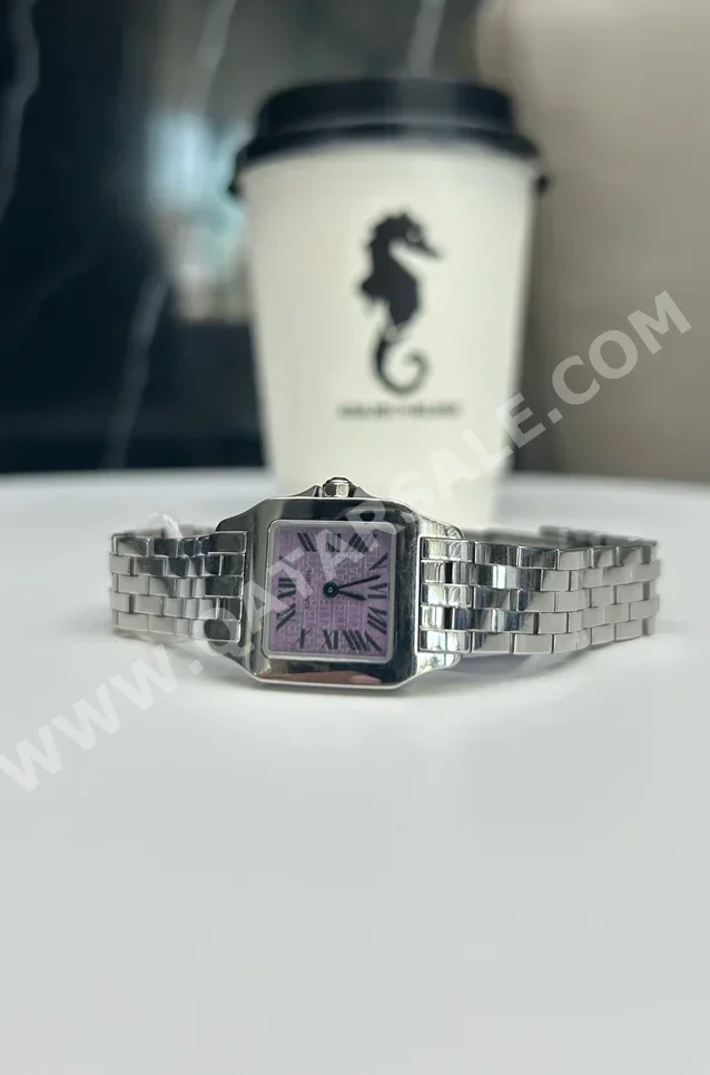 Watches - Cartier  - Analogue Watches  - Pink  - Women Watches