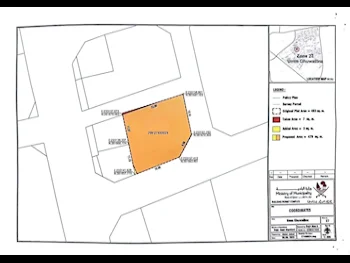اراضي للبيع في الدوحة  - أم غويلينة  -المساحة 483 متر مربع