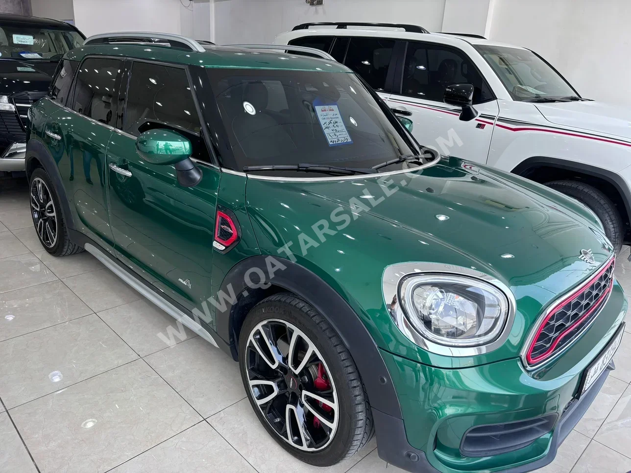 Mini  Cooper  CountryMan JCW  2020  Automatic  35,000 Km  4 Cylinder  All Wheel Drive (AWD)  Hatchback  Green