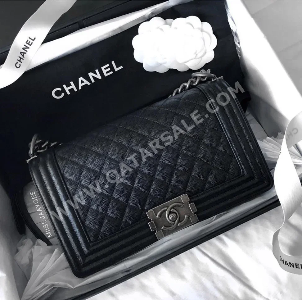 Bags  - Chanel  - Black  - Genuine Leather  - For Women