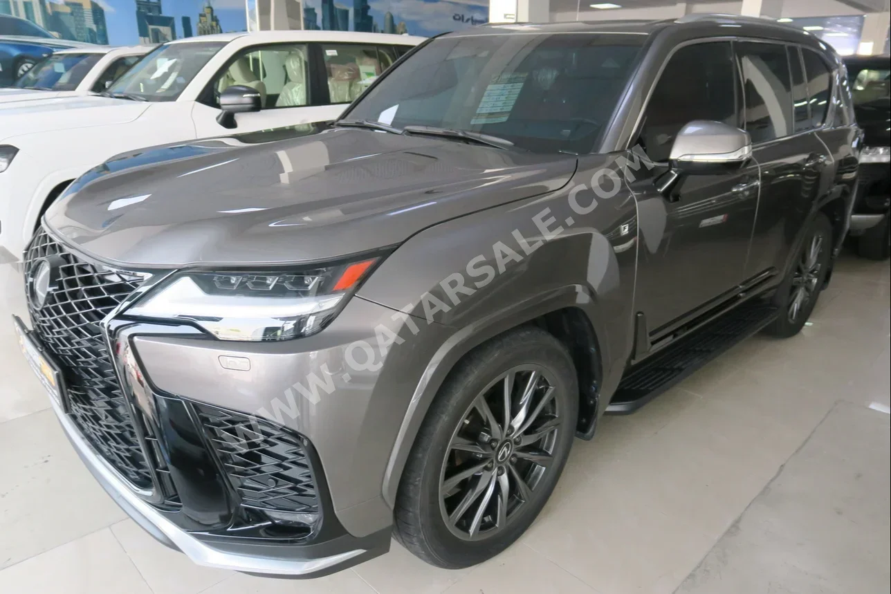 Lexus  LX  600 F Sport  2023  Automatic  26,000 Km  6 Cylinder  Four Wheel Drive (4WD)  SUV  Gray  With Warranty