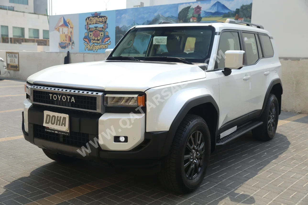 Toyota  Prado  TX Turbo  2024  Automatic  0 Km  4 Cylinder  Four Wheel Drive (4WD)  SUV  White  With Warranty