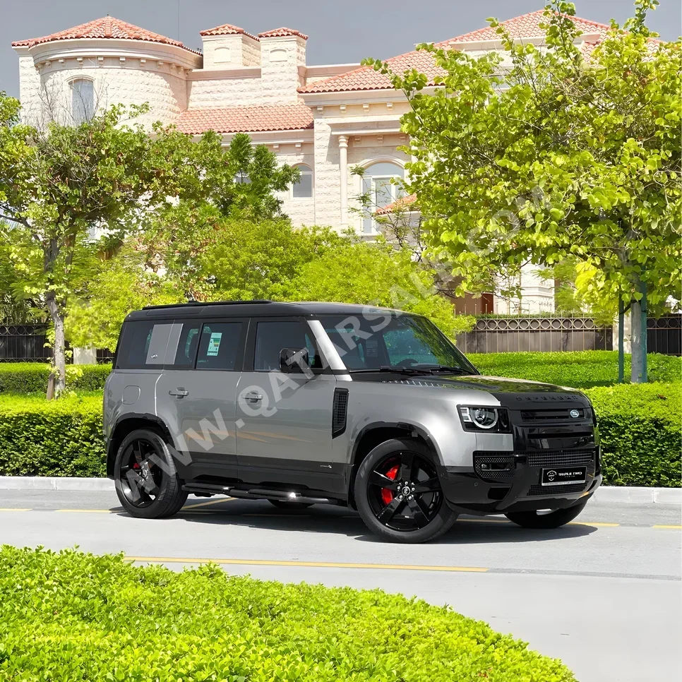 Land Rover  Defender  110 X  2023  Automatic  12,000 Km  6 Cylinder  Four Wheel Drive (4WD)  SUV  Gray  With Warranty