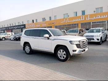 Toyota  Land Cruiser  GXR Twin Turbo  2023  Automatic  13,000 Km  6 Cylinder  Four Wheel Drive (4WD)  SUV  White  With Warranty