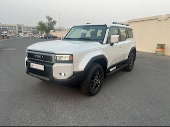 Toyota  Prado  TX Turbo  2024  Tiptronic  500 Km  4 Cylinder  All Wheel Drive (AWD)  SUV  White  With Warranty