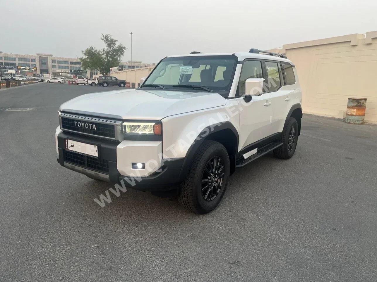 Toyota  Prado  TX Turbo  2024  Tiptronic  500 Km  4 Cylinder  All Wheel Drive (AWD)  SUV  White  With Warranty