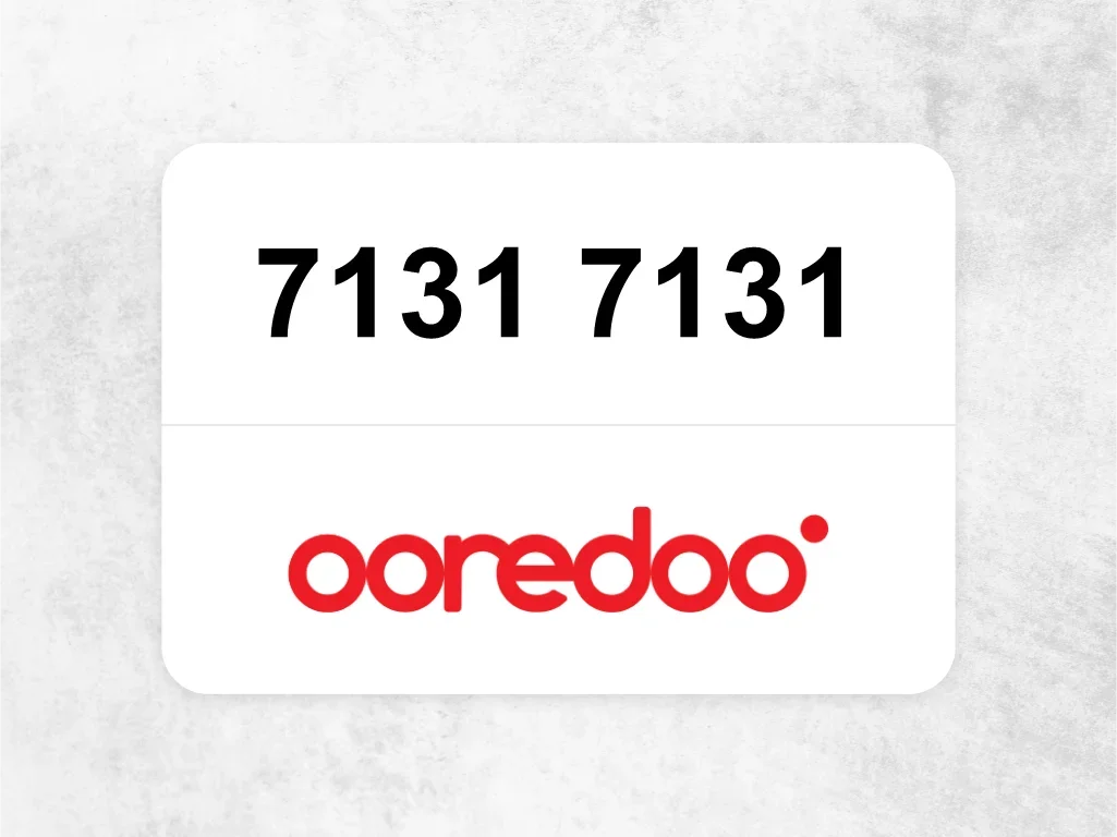 Ooredoo Mobile Phone  7131 7131