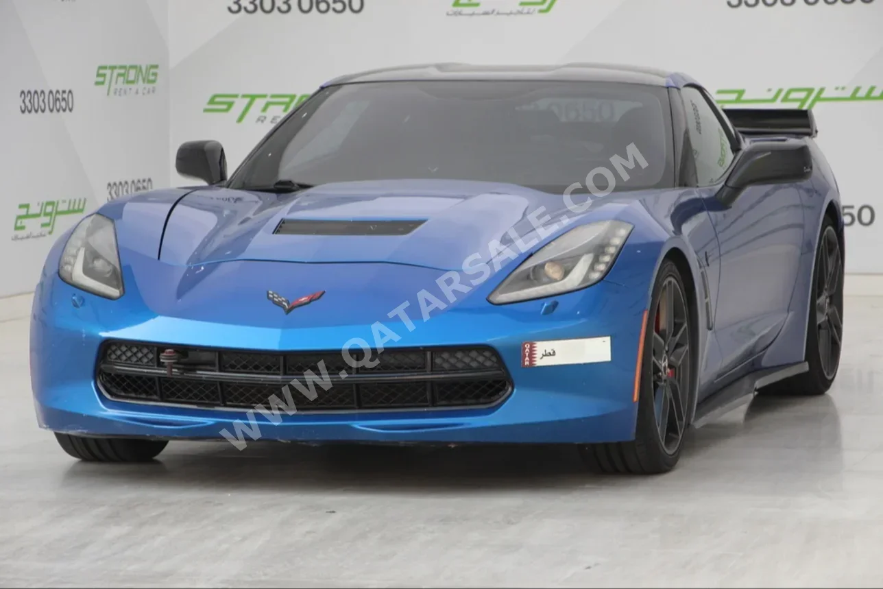 Chevrolet  Corvette  C7  2014  Automatic  146,000 Km  8 Cylinder  Rear Wheel Drive (RWD)  Convertible  Blue