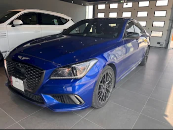 Genesis  G80  2018  Automatic  110,000 Km  6 Cylinder  All Wheel Drive (AWD)  Sedan  Blue