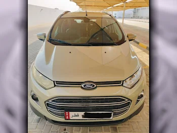 Ford  Eco Sport  Titanium  2016  Automatic  177,000 Km  3 Cylinder  SUV  Beige