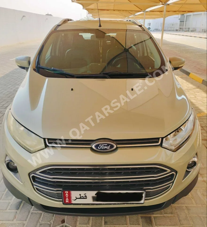 Ford  Eco Sport  Titanium  2016  Automatic  177,000 Km  3 Cylinder  SUV  Beige