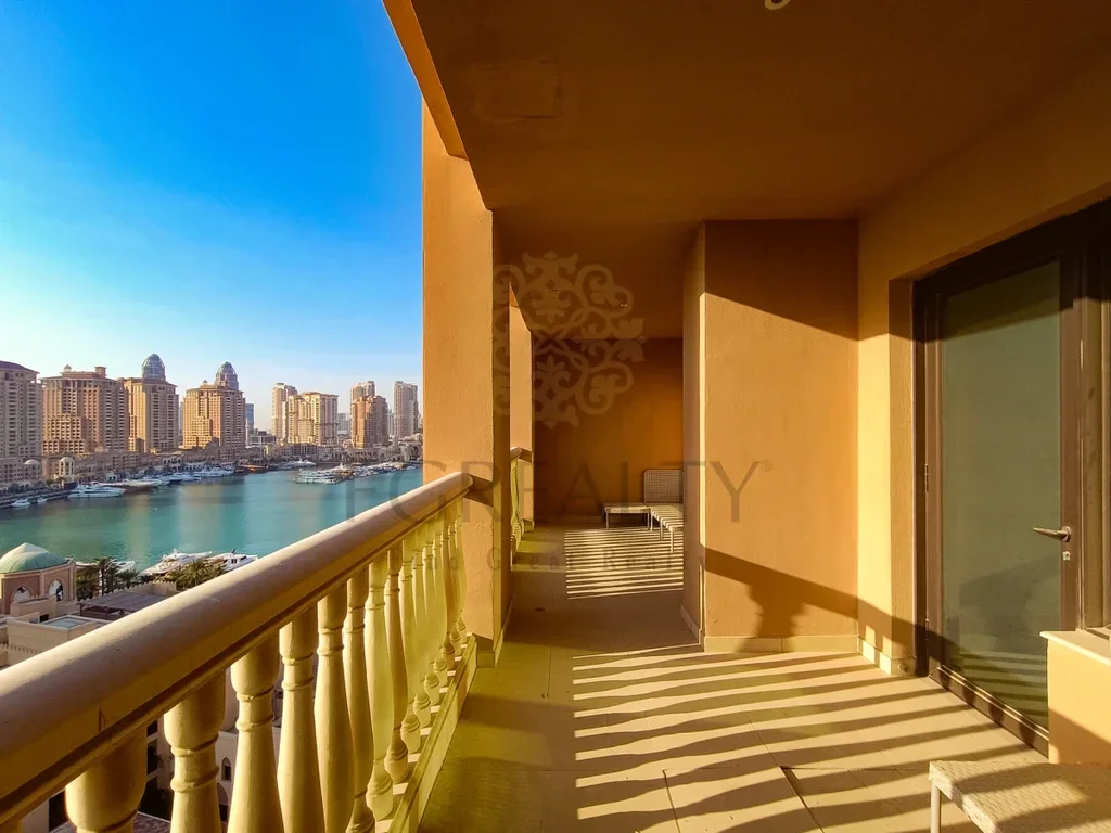 1 Bedrooms  Apartment  For Rent  in Doha -  The Pearl  Fully Furnished