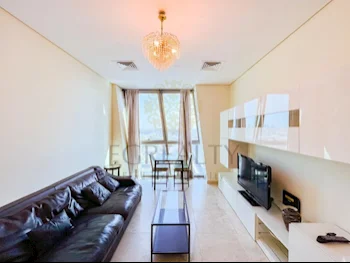 2 Bedrooms  Apartment  For Rent  in Doha -  West Bay Lagoon  Fully Furnished