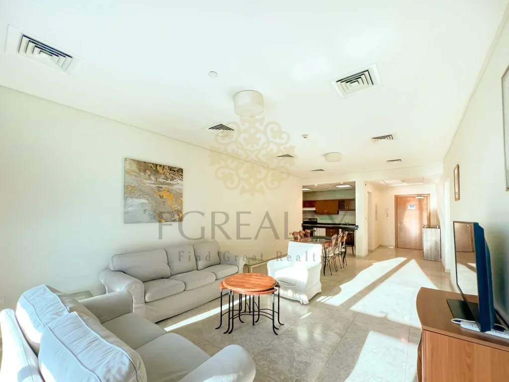 2 Bedrooms  Apartment  For Rent  in Doha -  West Bay Lagoon  Fully Furnished