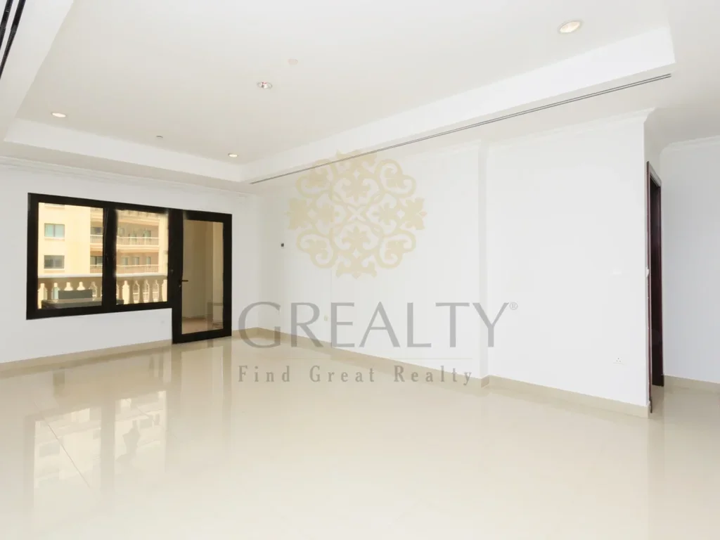 1 Bedrooms  Apartment  For Rent  in Doha -  The Pearl  Not Furnished