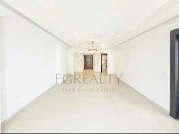 2 Bedrooms  Apartment  For Rent  in Doha -  The Pearl  Not Furnished