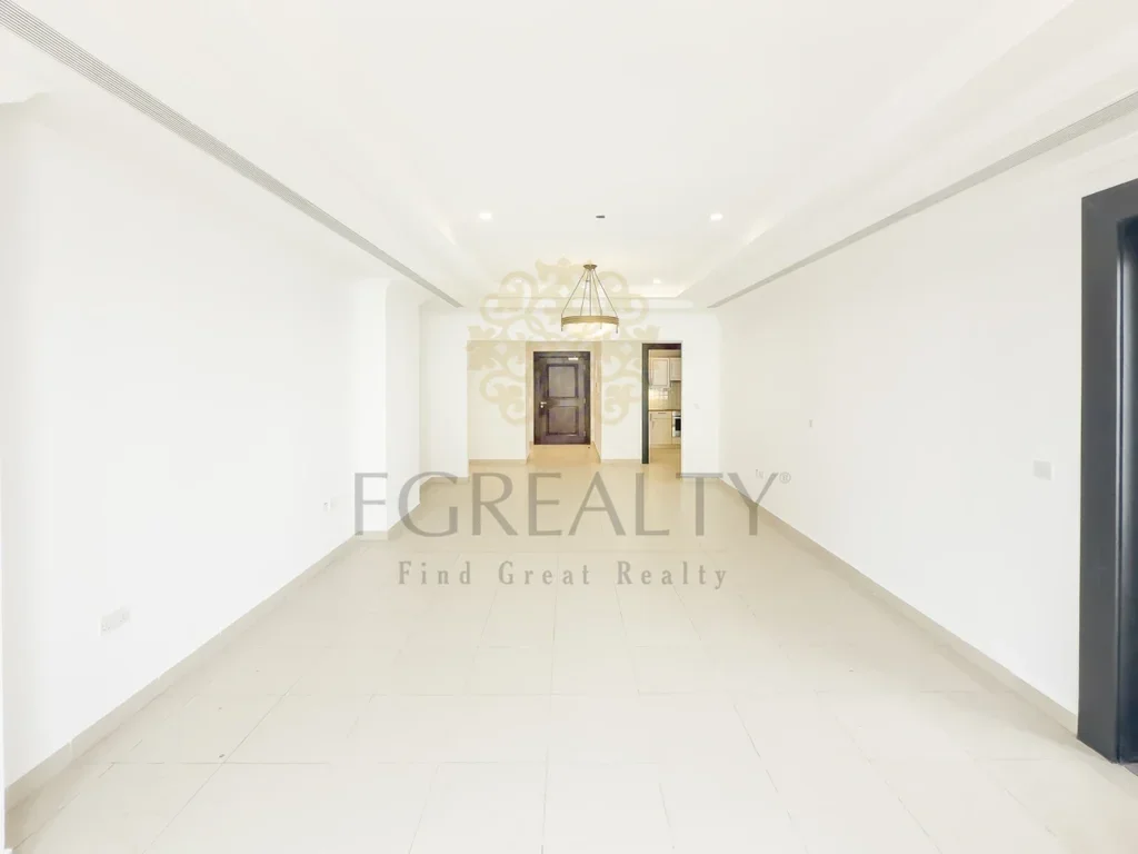 2 Bedrooms  Apartment  For Rent  in Doha -  The Pearl  Not Furnished