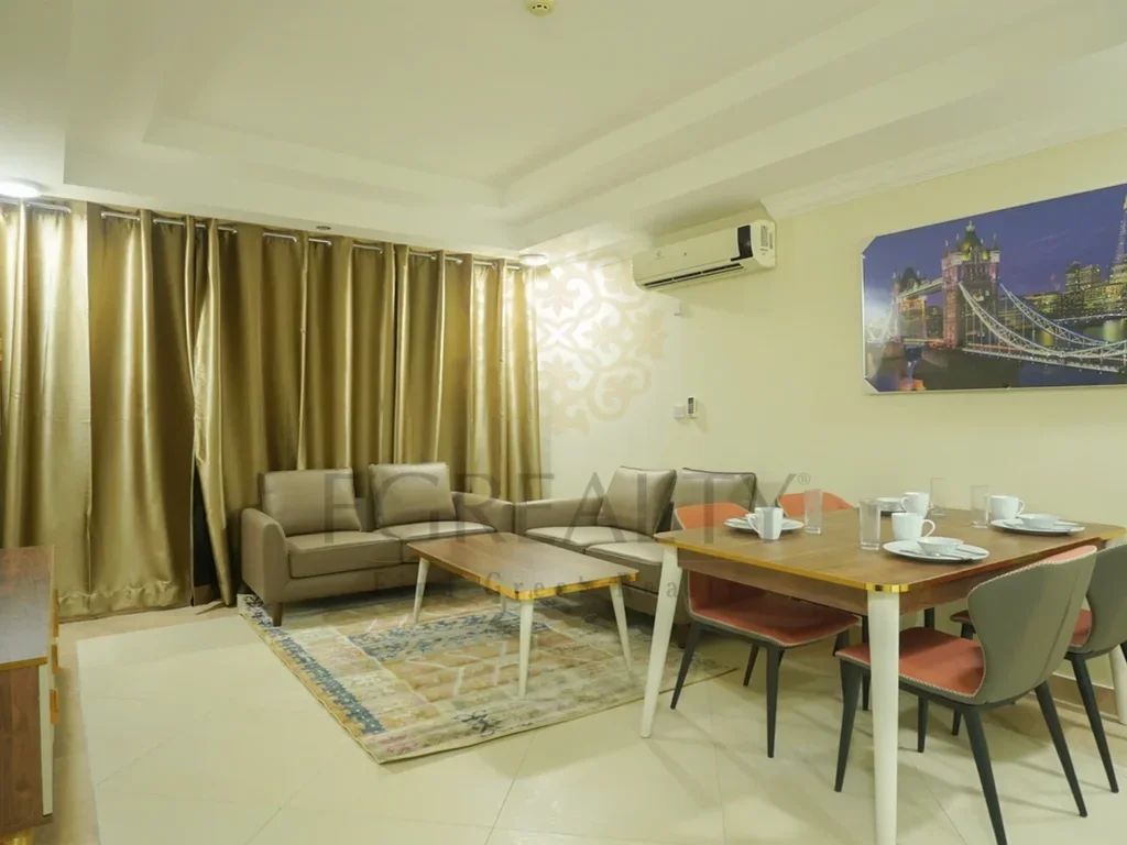 2 Bedrooms  Apartment  For Rent  in Doha -  Al Sadd  Fully Furnished