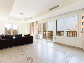 1 Bedrooms  Apartment  For Rent  in Doha -  The Pearl  Not Furnished