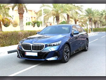 BMW  520 I  4 Cylinder  Sedan  Blue  2024