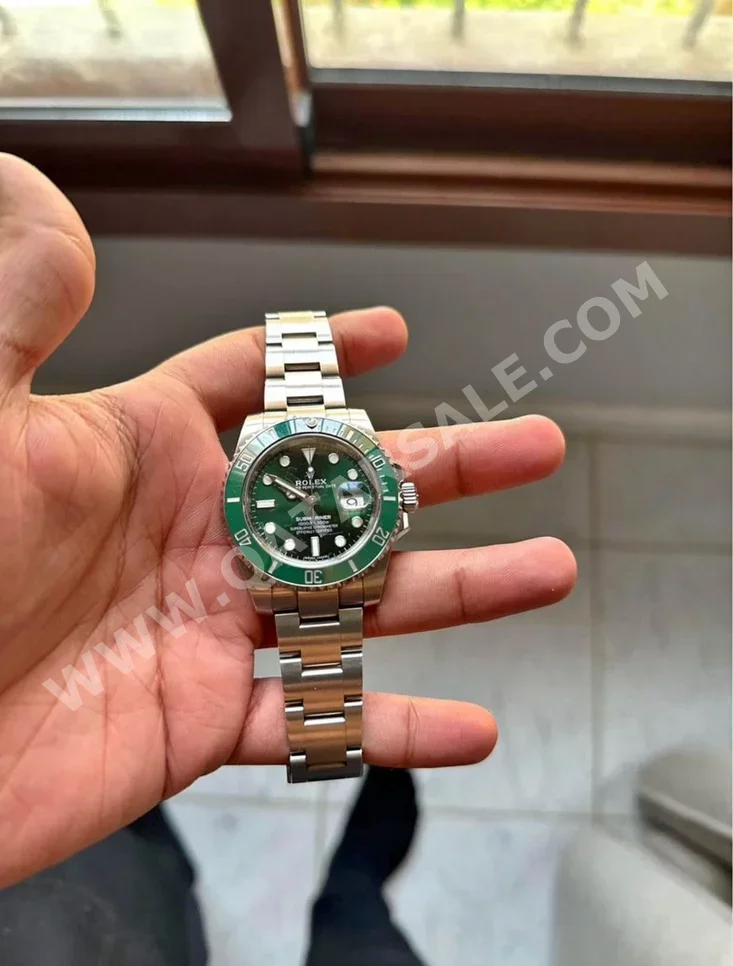 Watches - Rolex  - Analogue Watches  - Green  - Men Watches