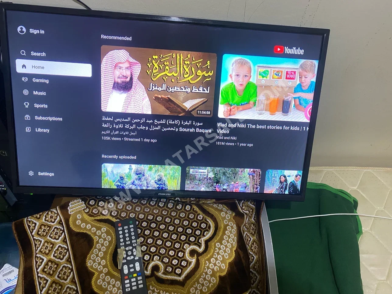 Television (TV) Nikai  - 3 Inch  - Full HD  - Smart TV  - 3D