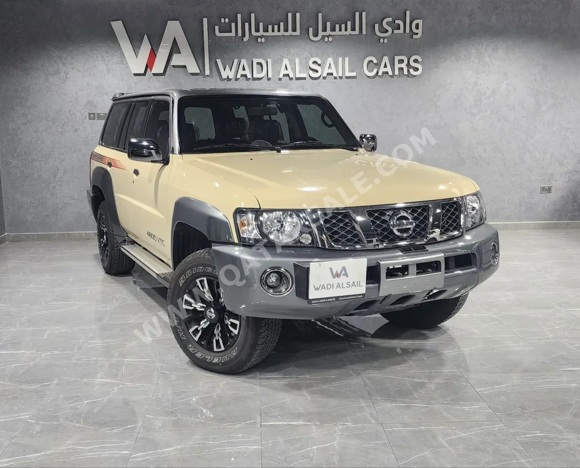 Nissan  Patrol  Super Safari  2023  Automatic  14,000 Km  6 Cylinder  Four Wheel Drive (4WD)  SUV  Beige