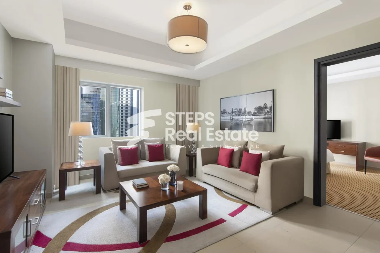 2 Bedrooms  Apartment  in Doha -  West Bay  Fully Furnished