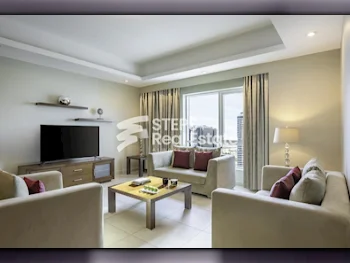 3 Bedrooms  Apartment  in Doha -  West Bay  Fully Furnished