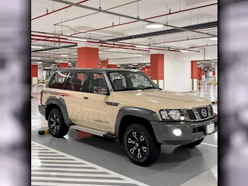 Nissan  Patrol  Super Safari  2024  Manual  2,300 Km  6 Cylinder  Four Wheel Drive (4WD)  SUV  Beige  With Warranty