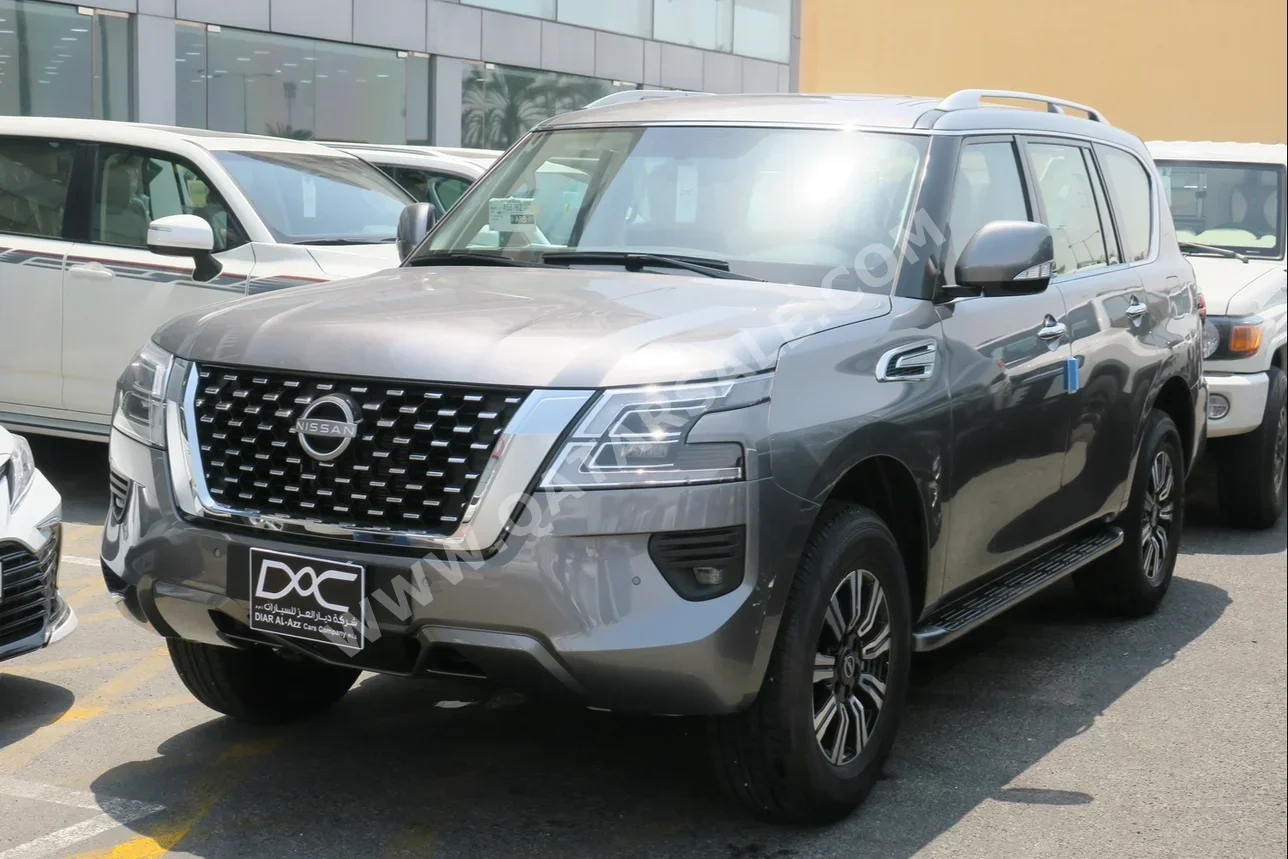 Nissan  Patrol  SE  2024  Automatic  0 Km  8 Cylinder  Four Wheel Drive (4WD)  SUV  Gray  With Warranty