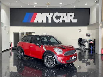 Mini  Cooper  CountryMan  S  2015  Automatic  93,000 Km  4 Cylinder  Front Wheel Drive (FWD)  Hatchback  Red