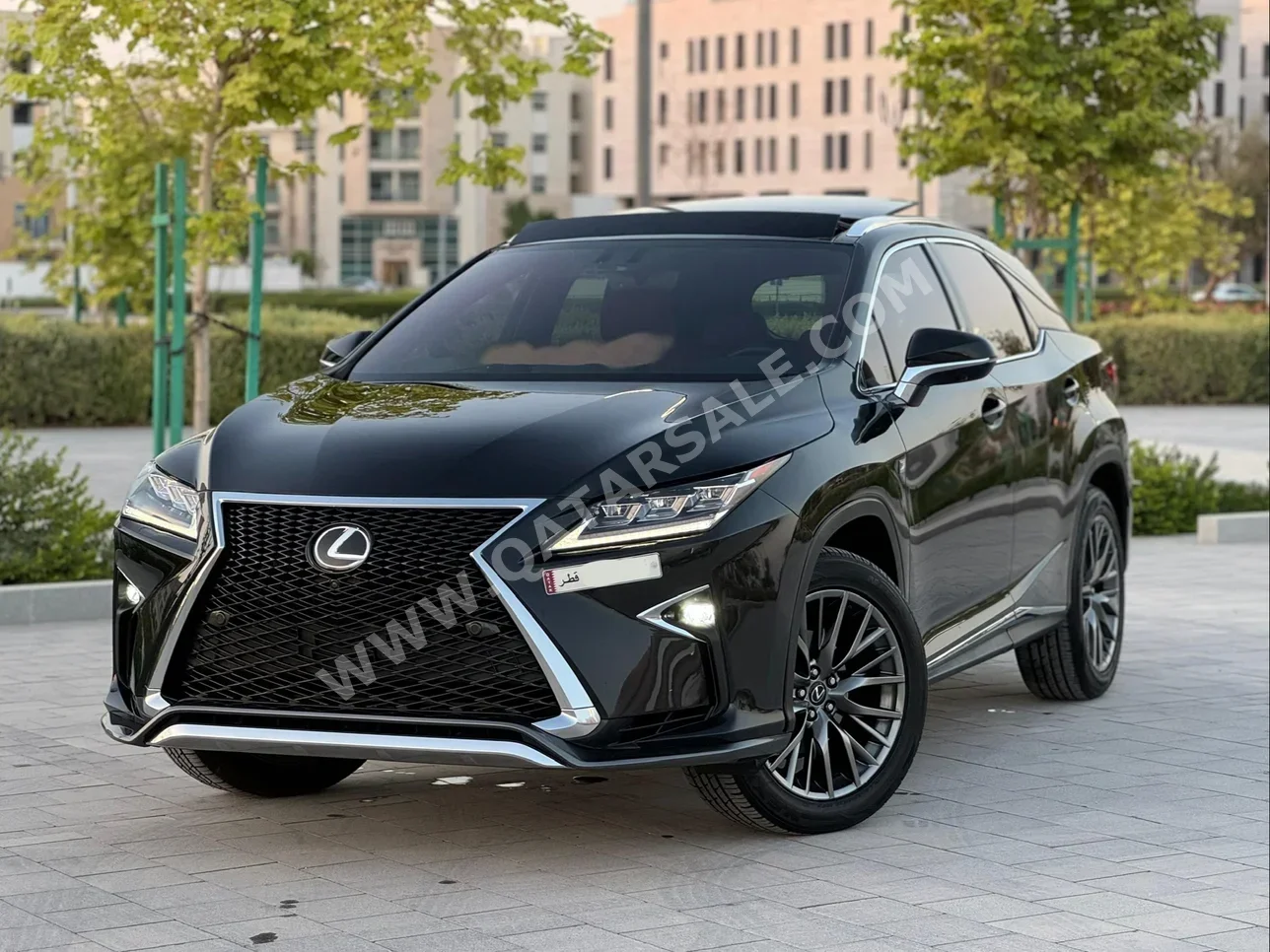 Lexus  RX  350 F Sport  2018  Automatic  82,000 Km  6 Cylinder  Four Wheel Drive (4WD)  SUV  Black