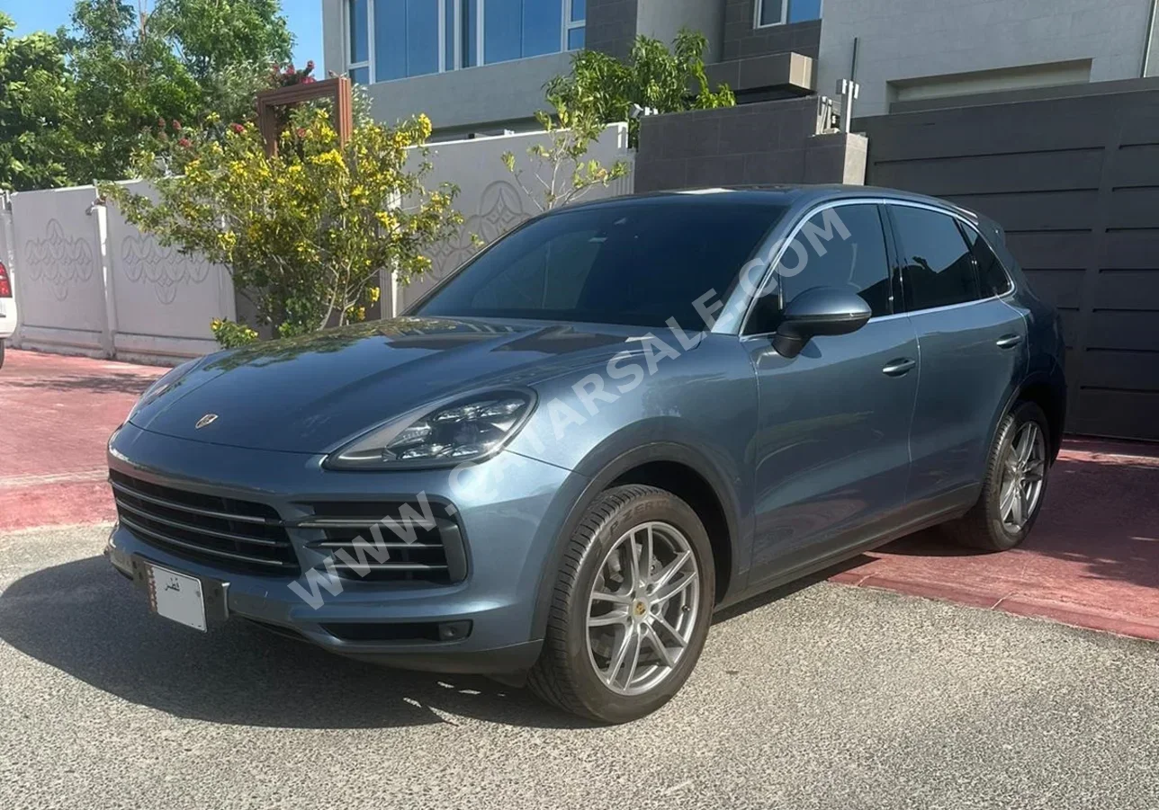 Porsche  Cayenne  2019  Automatic  85,000 Km  6 Cylinder  Four Wheel Drive (4WD)  SUV  Dark Blue