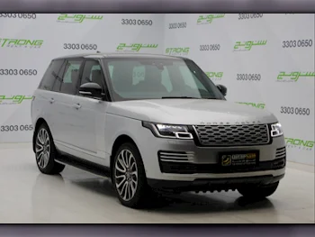  Land Rover  Range Rover  Vogue  Autobiography  2018  Automatic  119,000 Km  8 Cylinder  Four Wheel Drive (4WD)  SUV  Silver  With Warranty