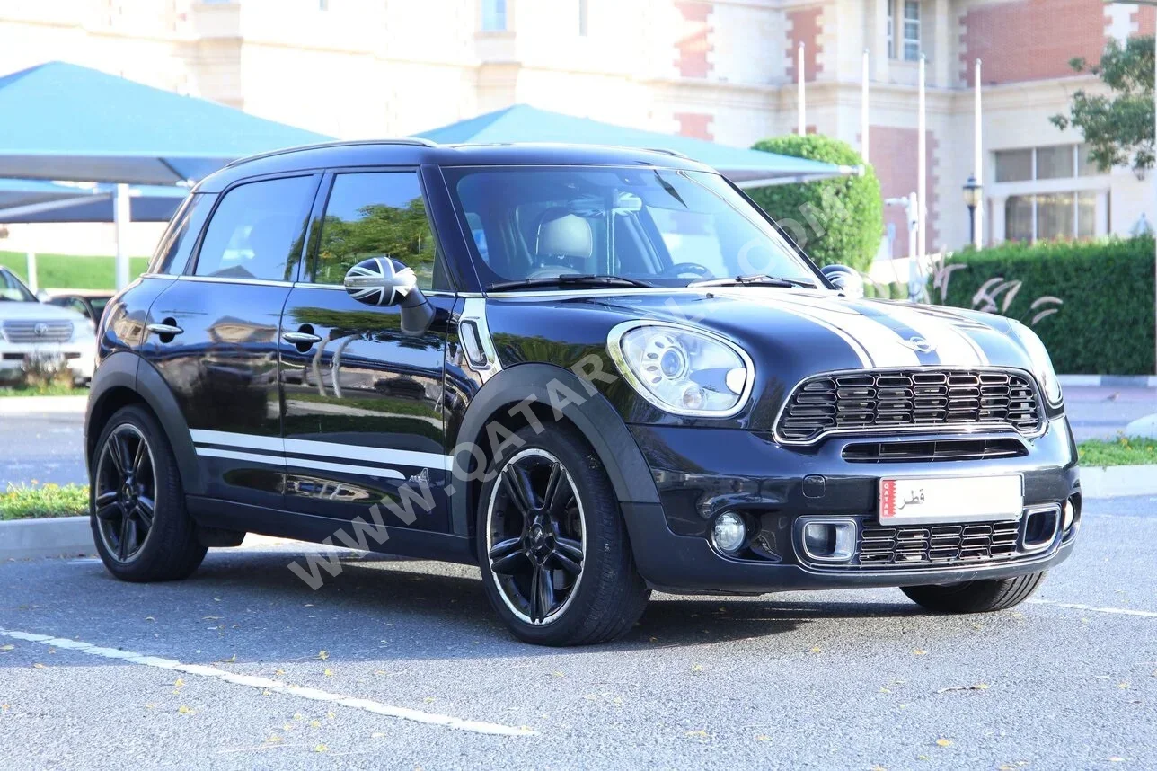 Mini  Cooper  CountryMan  S  2013  Automatic  107,000 Km  4 Cylinder  All Wheel Drive (AWD)  Sedan  Black