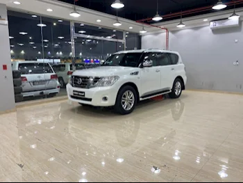 Nissan  Patrol  LE  2012  Automatic  332,000 Km  8 Cylinder  Four Wheel Drive (4WD)  SUV  White