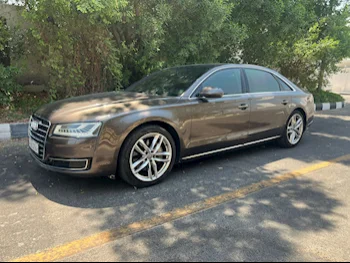 Audi  A8  L  2016  Automatic  138,000 Km  6 Cylinder  All Wheel Drive (AWD)  Sedan  Gray