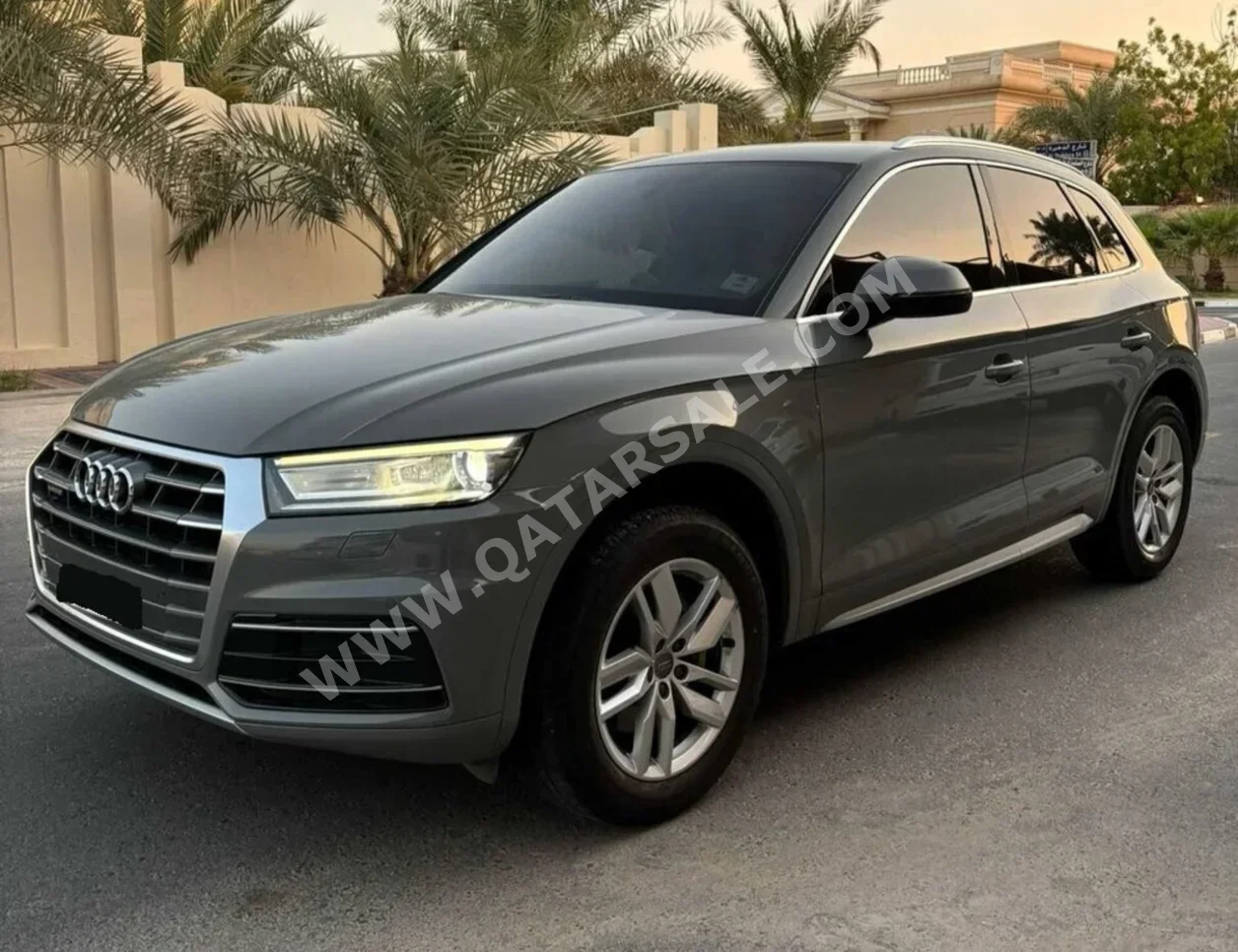 Audi  Q5  45 TFSI  2019  Automatic  65,000 Km  4 Cylinder  All Wheel Drive (AWD)  SUV  Gray  With Warranty