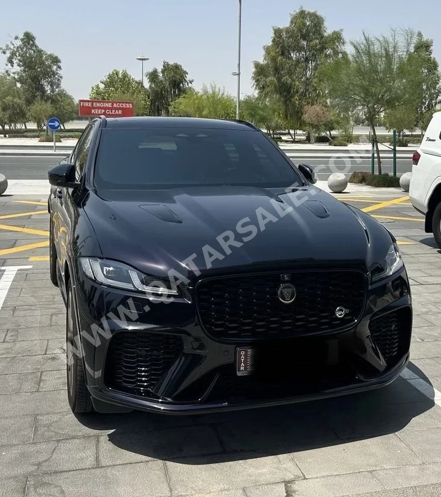 Jaguar  F-Pace  SVR  2023  Automatic  26,100 Km  8 Cylinder  Four Wheel Drive (4WD)  SUV  Black  With Warranty